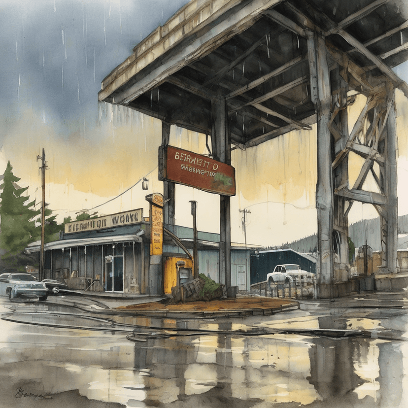 Bremerton beneath the paint