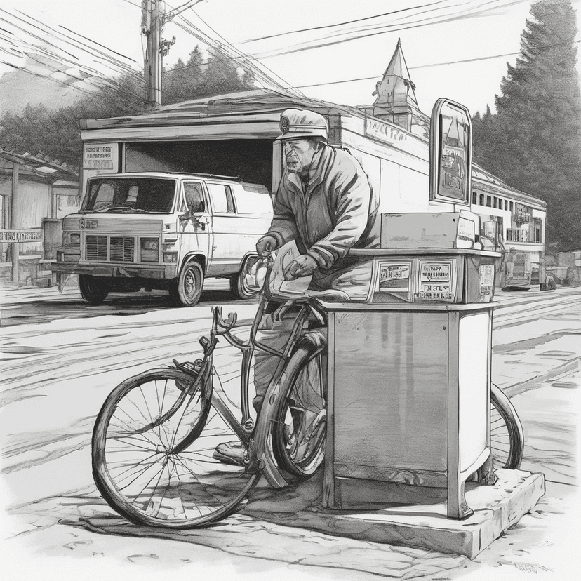 Waiting for the detour to end.