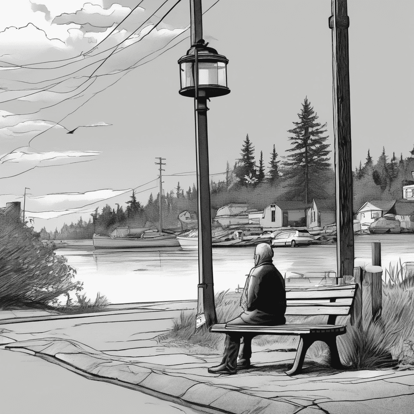 The path moved. The bench didn't.
