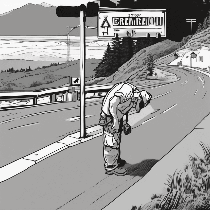 Bremerton's last letter is on the road.